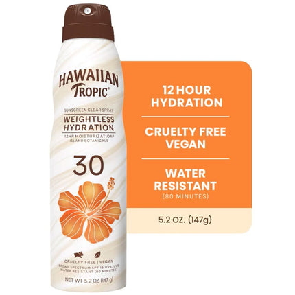 Hawaiian Tropic sunscreen cle