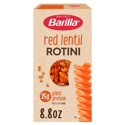 Barilla red lentil rotini 8.8