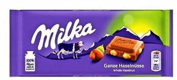 Chocolate Milka Ganze Hasenusse 100 gr