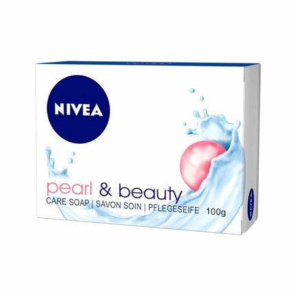 Nivea Jabón Perla Y Belleza Para El Cuidado Diario. Contenido Neto 100Gr.