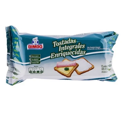 Bimbo Tostadas Integrales 150