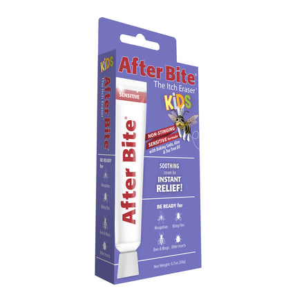 After Bite The Itch Eraser Kids Non Stinging Sensitive Formula Soothing For Instant Relief Cream 0.70 Oz