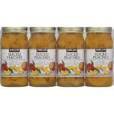 Ks Canned Peaches 4 Pack