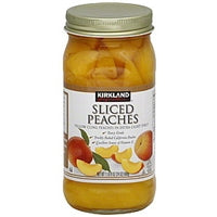 Kirkland Signature Sliced Peaches 24 oz