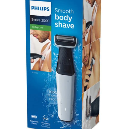 Philips Afeitadora Corporal Recargable Seco/Humedo