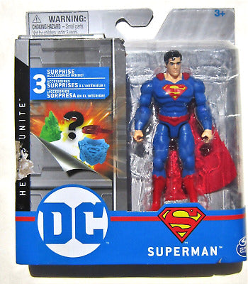 DC Comics 4-inch SUPERMAN Acti