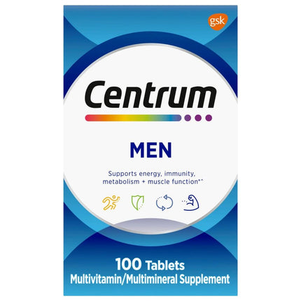 Centrum Men Multivitamin Supp