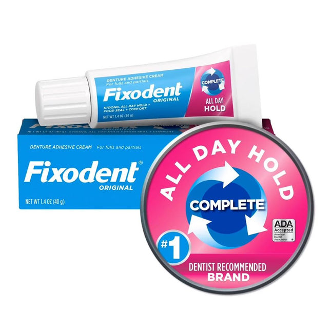 Fixodent Denture Adhesive Crea