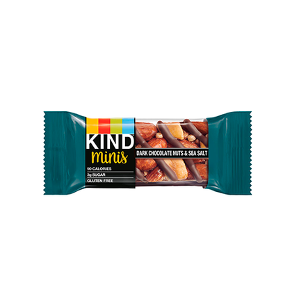 Kind Minis Dark Chocolate Nuts & Sea Salt 20Gr