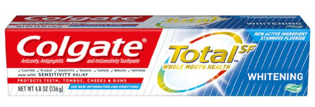 Colgate Total Whit Gel 6.3 oz