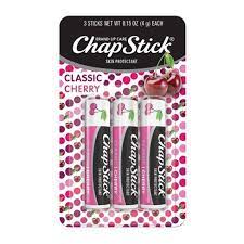 Chapstick Classic Cherry 3 Pac