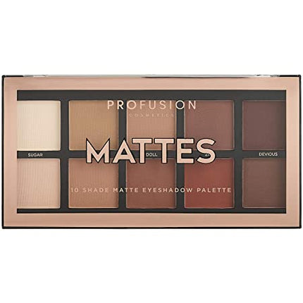 10 Eyeshadow Palette - Mattes