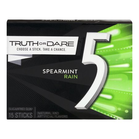 Wrigley s 5 Gum Spearmint Rain -15 pieces