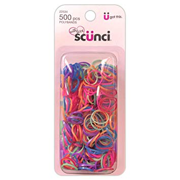 50-Pk Mini Polybands Neon