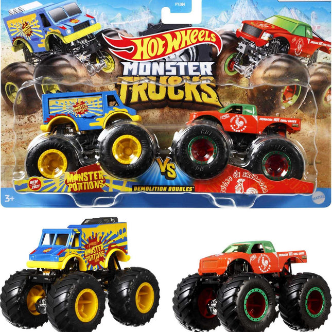 Hot Wheels Monster Trucks.