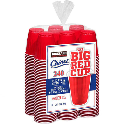 Kirkland Siganture The Big Red Cup Extra Strong 532ml 240 Count 532Ml