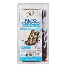 Chocolate Keto Cookies Oscuro de 100g.