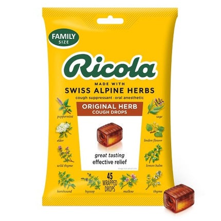 Ricola Natural Herb Cough Supp