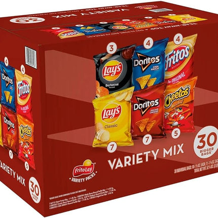 Frito Lay Variety Packs 30 Big