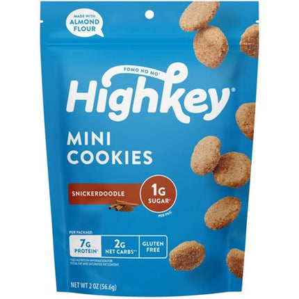 Highkey mini cookies snickerdooble 2 Oz