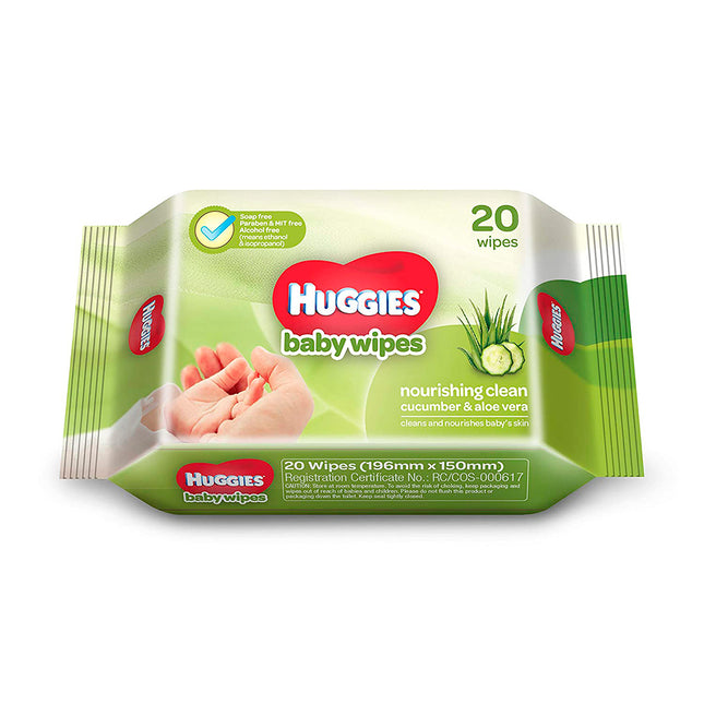 Baby Wipes Aloe Vera & Lanolin