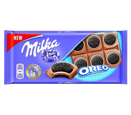 Chocolate Milka Oreo Sandwich