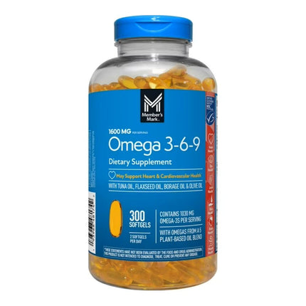 Member's Mark Omega 3-6-9 wit