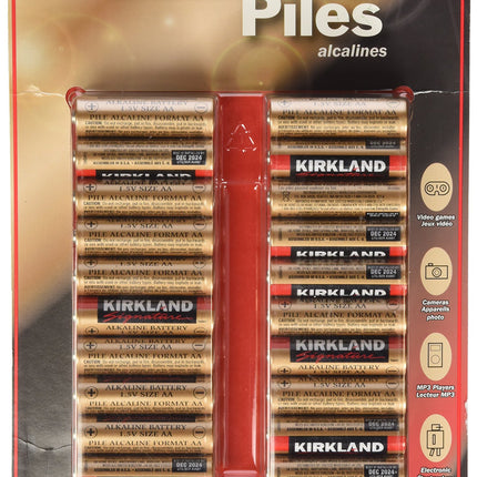 Kirkland Signature Alkaline Aa Batteries