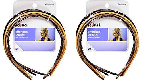 2Pk Croco Leather Headband