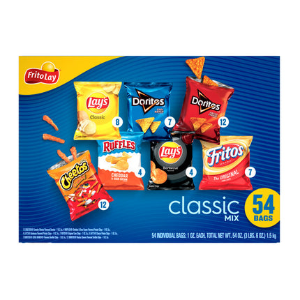 Frito Lay Classic Mix 54 Bags