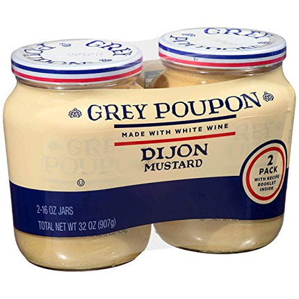 Grey Poupon Dijon Mustard, 8 oz. Jar