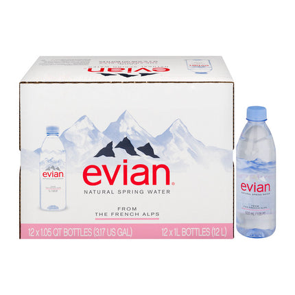 Evian Natural Spring Water, 12
