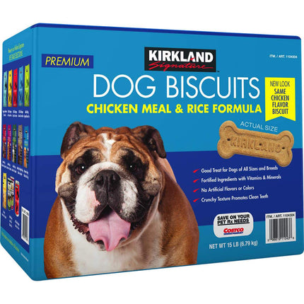 Dog Biscuits Chicken Meal & Ri