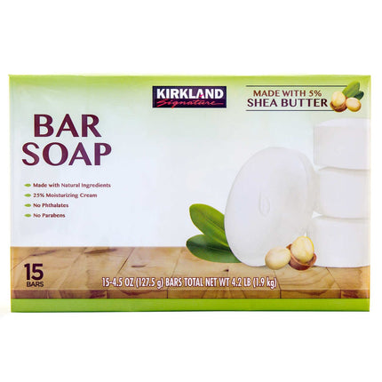 Kirkland Signature Bar Soap 127.5Gr 15 Und