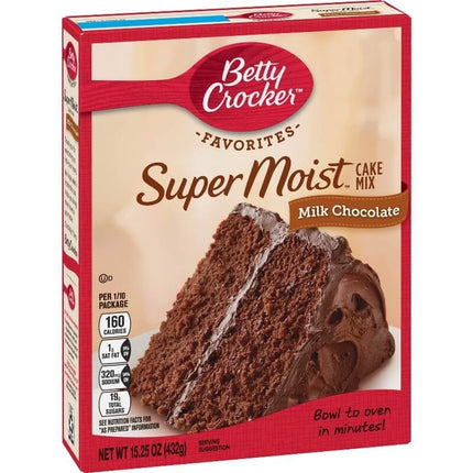 Betty Crocker,Super Moist Milk