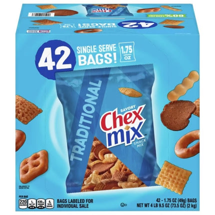 Savory chex mix traditional snack mix 42-1.75Oz