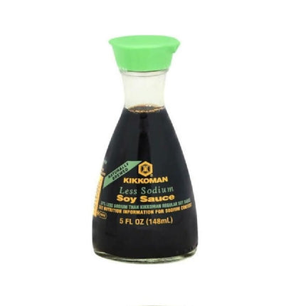 Kikkoman less sodium soy sauce 5 fl oz