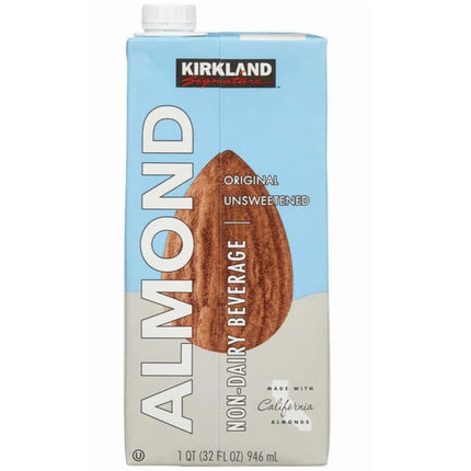 Kirkland Almond Original Unsweetened Milk 946ml