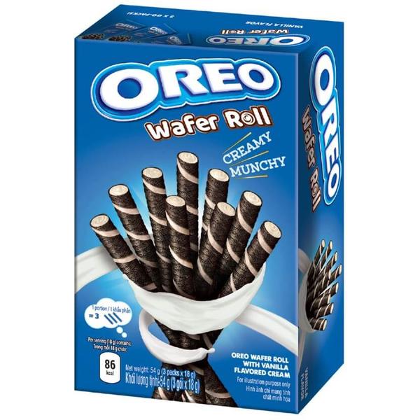 Oreo Vainilla Wafer Roll Cream