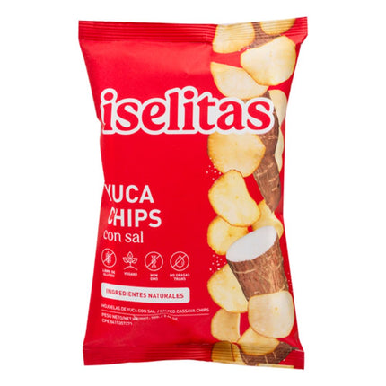 Iselitas Yuca  Chips Con Sal 7