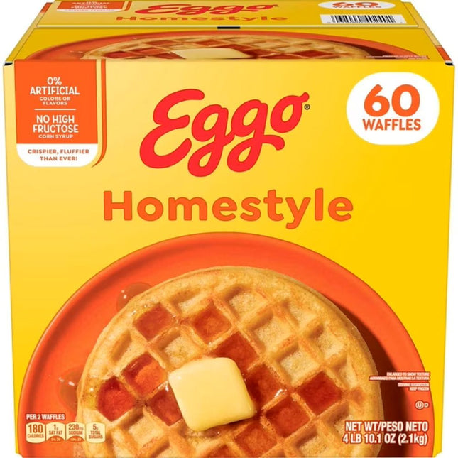 Eggo Homestyle Waffles, 60-cou