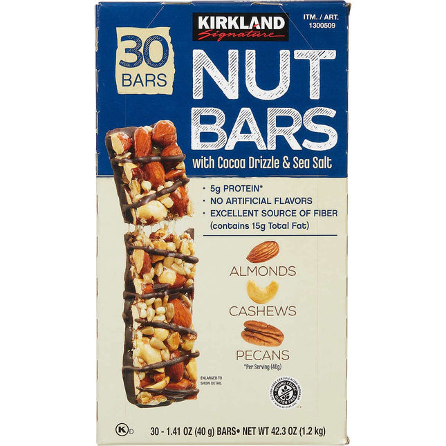 KS Nut Bars 30 CT