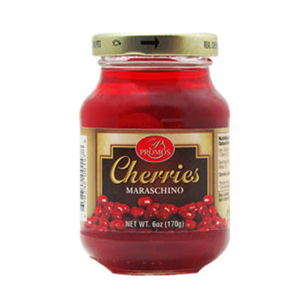 Promos Plain Maraschino Cherries 12/6 Oz