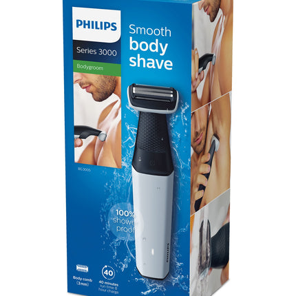 Philips Afeitadora Corporal Recargable Seco/Humedo