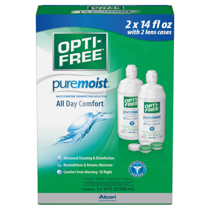 Opti-Free Puremoist With 2 Len