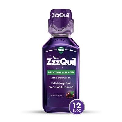 Vicks Zzzquil Fall Asleep Fast