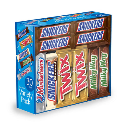 Mars Chocolate Variety Pack30