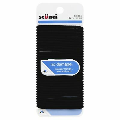 12-Pk N/D Elastics Black