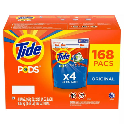 Tide Pods,Original 168 Count 3