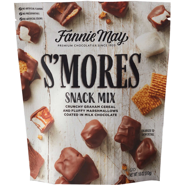 Fannie May S mores Snack Mix,